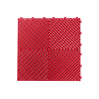 RED VENTED FLOOR TILES SIX PACK 40cm x 40cm x 1.8cm