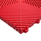 RED VENTED FLOOR TILES SIX PACK 40cm x 40cm x 1.8cm