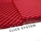 RED VENTED FLOOR TILES SIX PACK 40cm x 40cm x 1.8cm