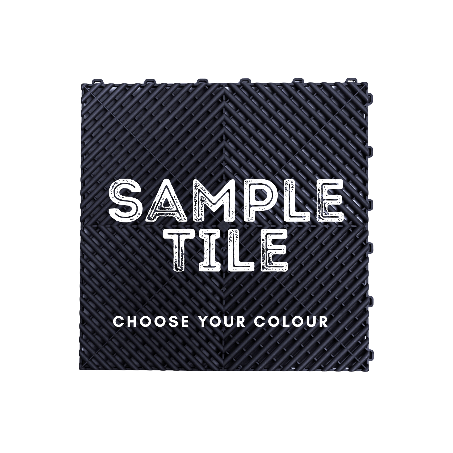 SAMPLE VENTED FLOOR TILE 40cm x 40cm x 1.8cm