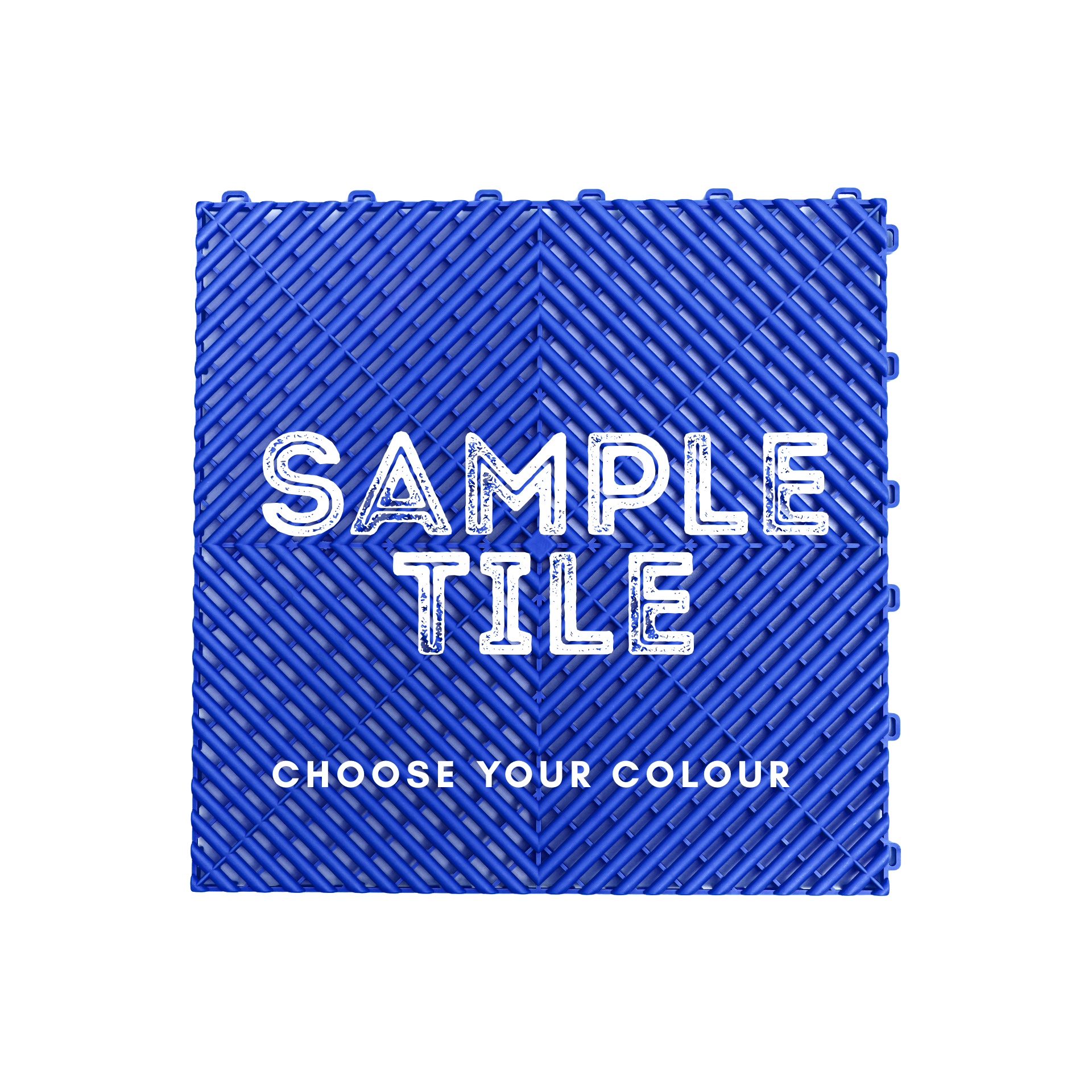 SAMPLE VENTED FLOOR TILE 40cm x 40cm x 1.8cm