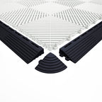 WHITE VENTED FLOOR TILES SIX PACK 40cm x 40cm x 1.8cm